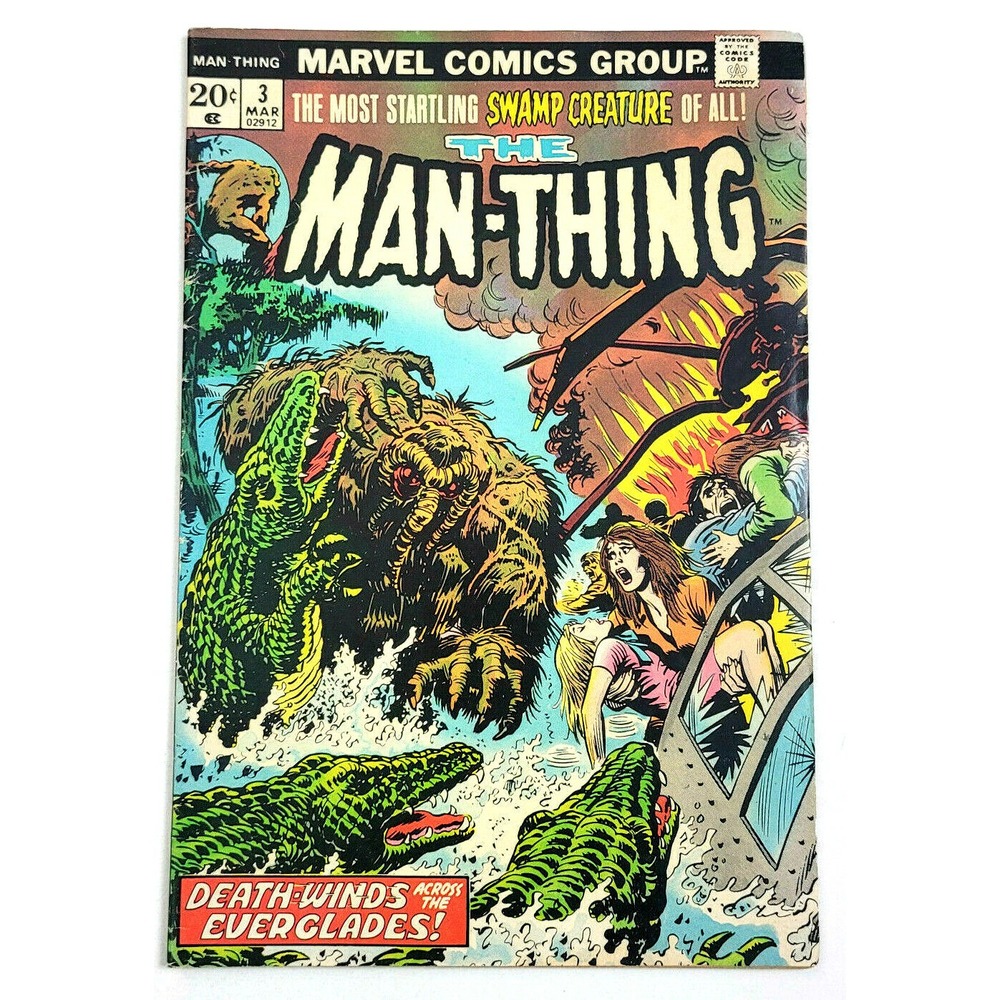 THE MAN-THING # 3 - (1975) MARVEL COMICS